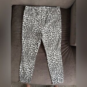 Good American Leopard Print Pants